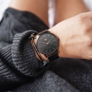 Lincoln MVMT watch and barbed cuff